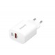 INTENSO - Intenso POWER ADAPTER USB-A/USB-C/7803012 Universal Blanco Corriente alterna Carga rápida Interior - 7803012